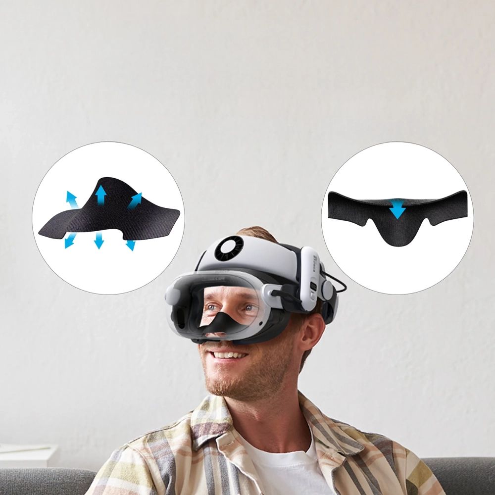 BoboVR F3 Arc Felület a Meta Quest 3-hoz - Fekete-4