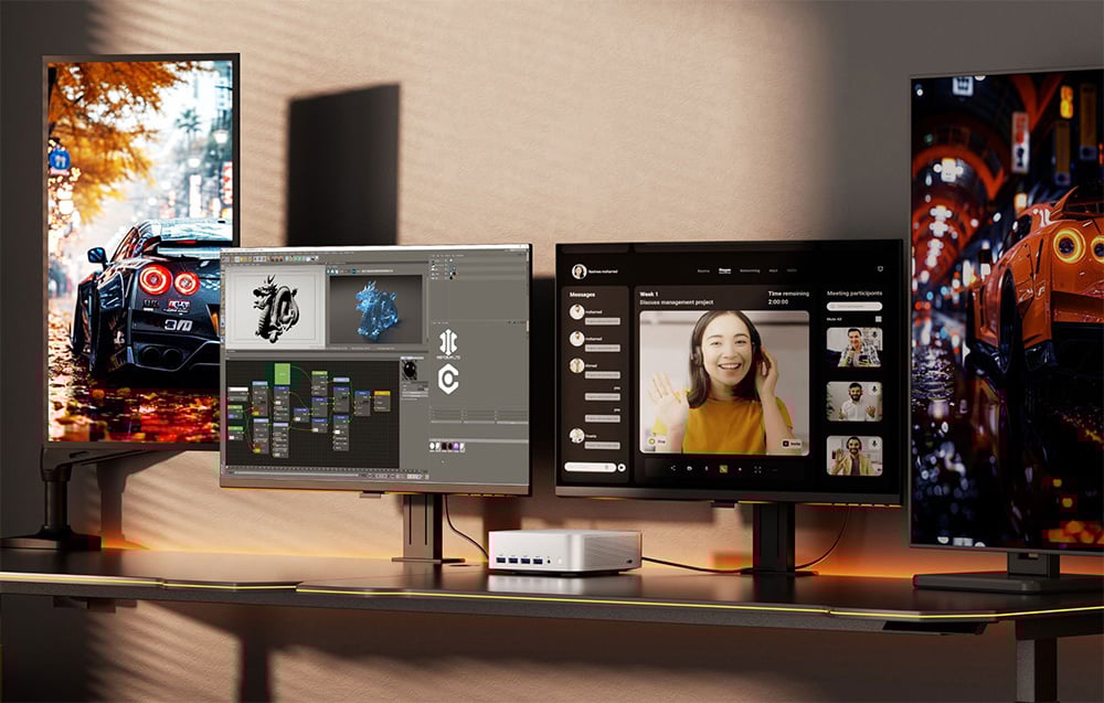 Mini PC GEEKOM A7MAX Ryzen 9 7940HS 16GB RAM 1T SSD + WIN 11 Pr-6