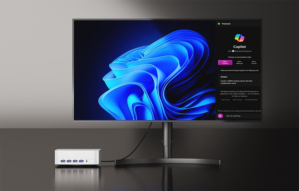 Mini PC GEEKOM A7MAX Ryzen 9 7940HS 16GB RAM 1T SSD + WIN 11 Pr-1