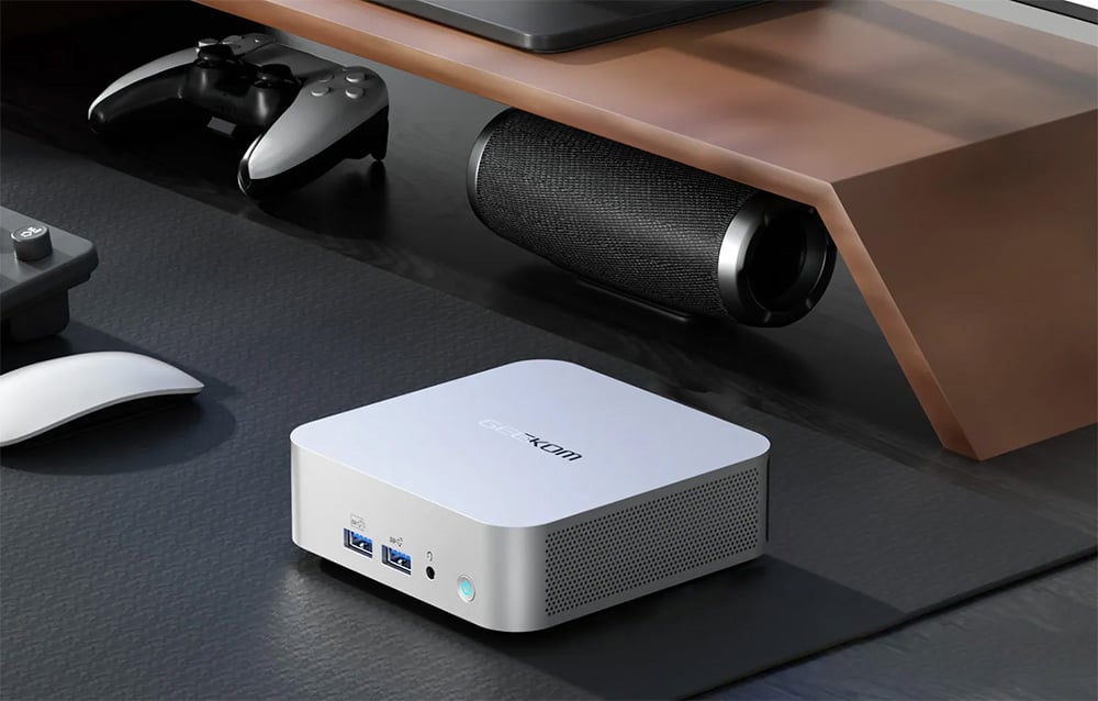 GEEKOM A8 Mini PC Ryzen 9 8945HS 32 GB + 1 TB + Windows 11 Pro-8