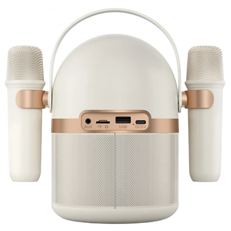 Bluetooth Hangszóró Philips, 10W, Karaoke, Bézs TAS2509WT/00-4