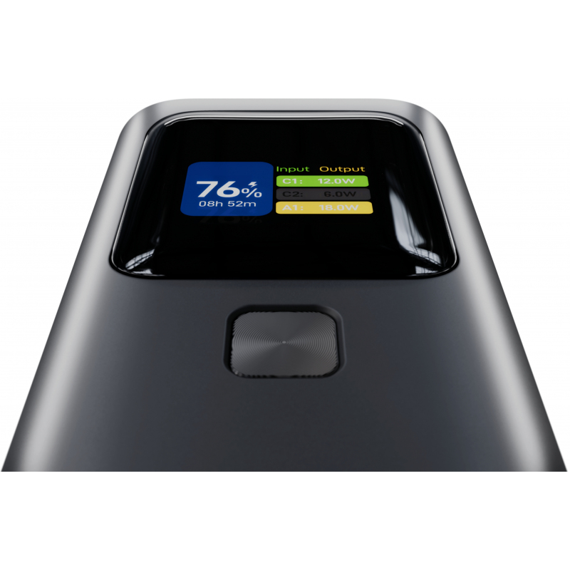 Varta High Speed, 27000mAh, 140W, QC + PD, Fekete Powerbank-5