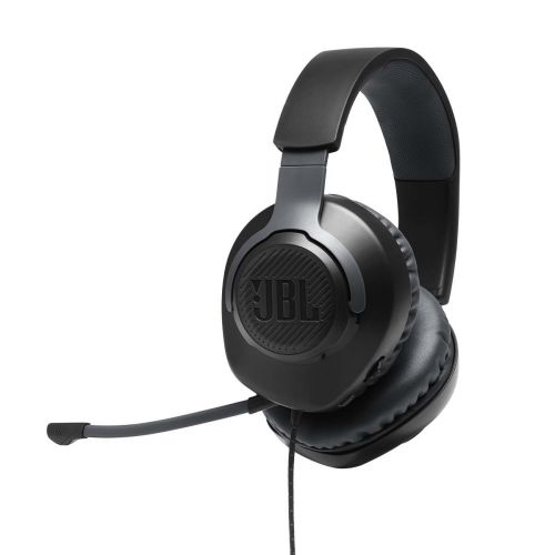 JBL Quantum 100 Vezetékes On-Ear Gaming Fejhallgató mikrofonnal Fekete EU-1