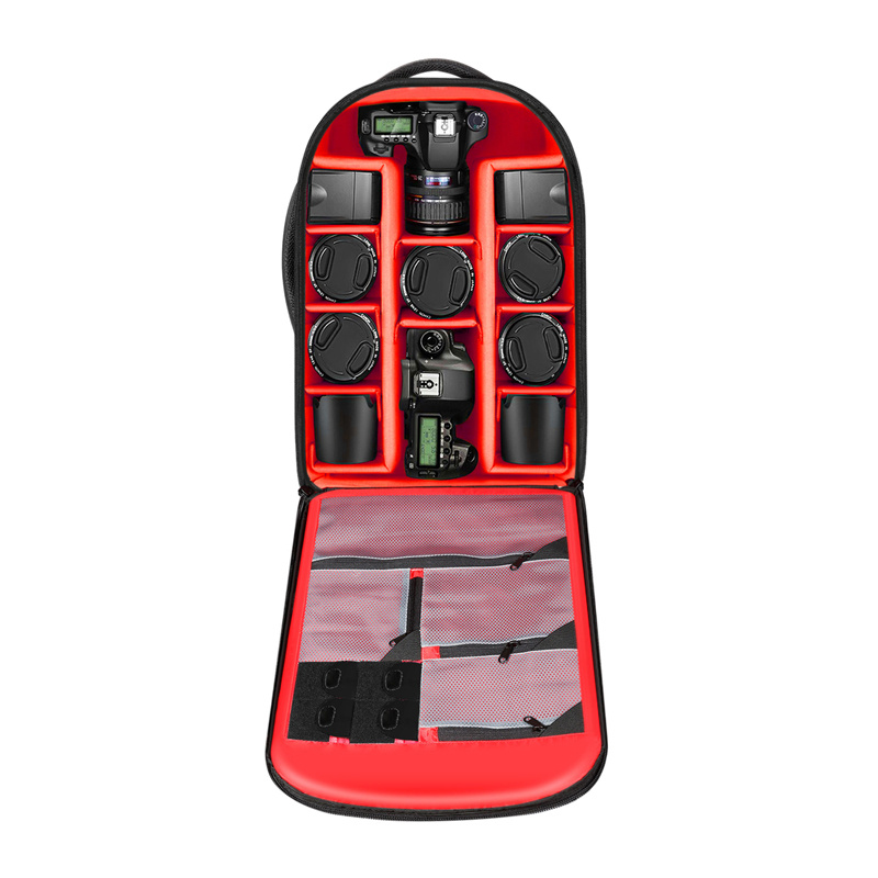 Neewer NW3300 Kamera hátizsák (Piros)-1