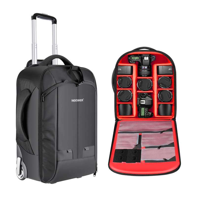Neewer NW3300 Kamera hátizsák (Piros)-2