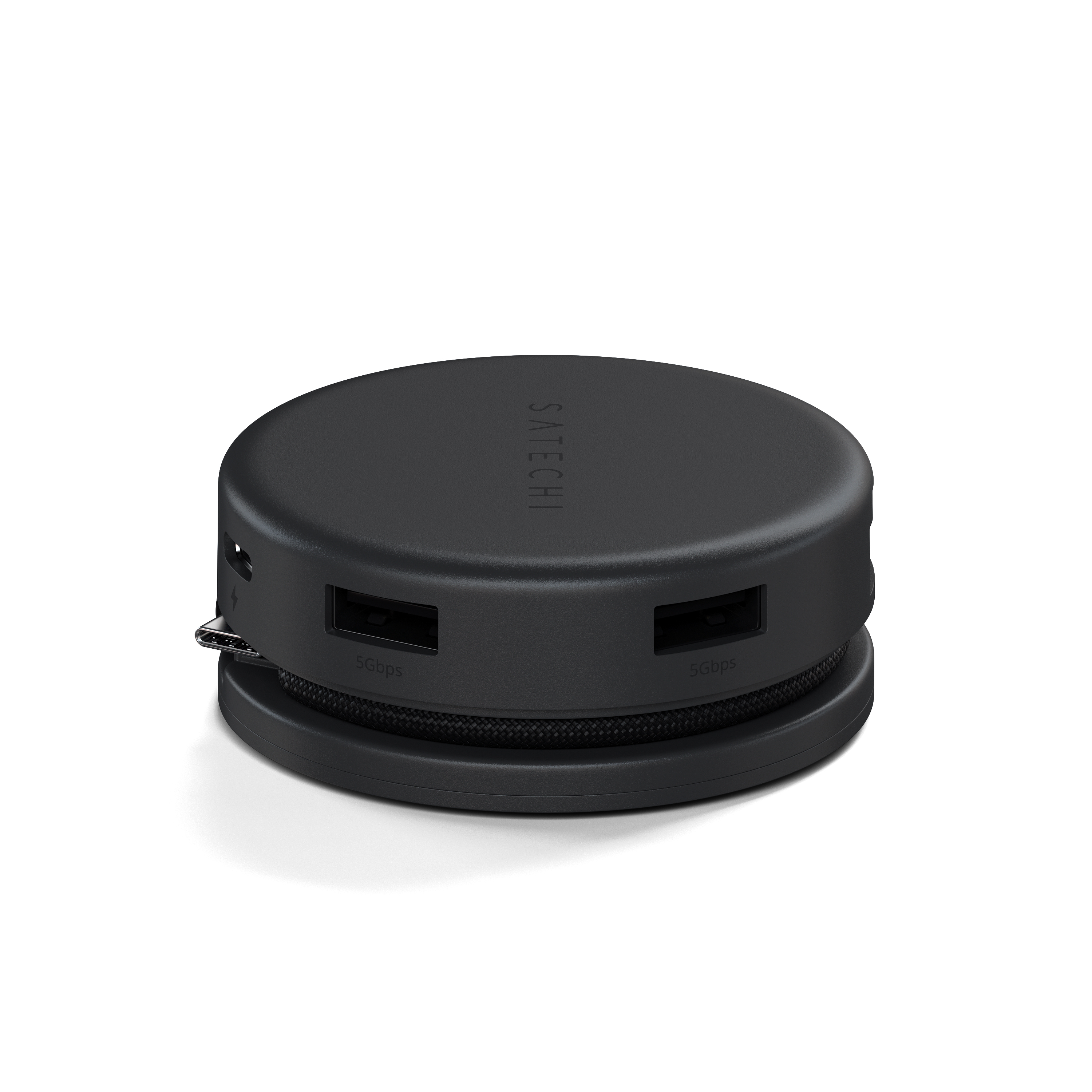 Satechi OntheGo 7-in-1 Multiport Adapter - Space Black-2