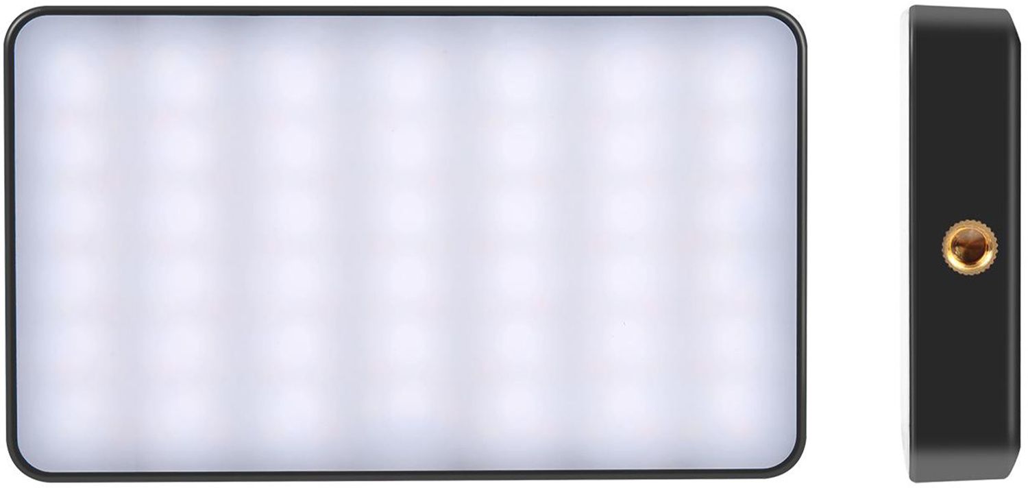 PULUZ Pocket RGB LED kézi fotólámpa (Fekete)-0