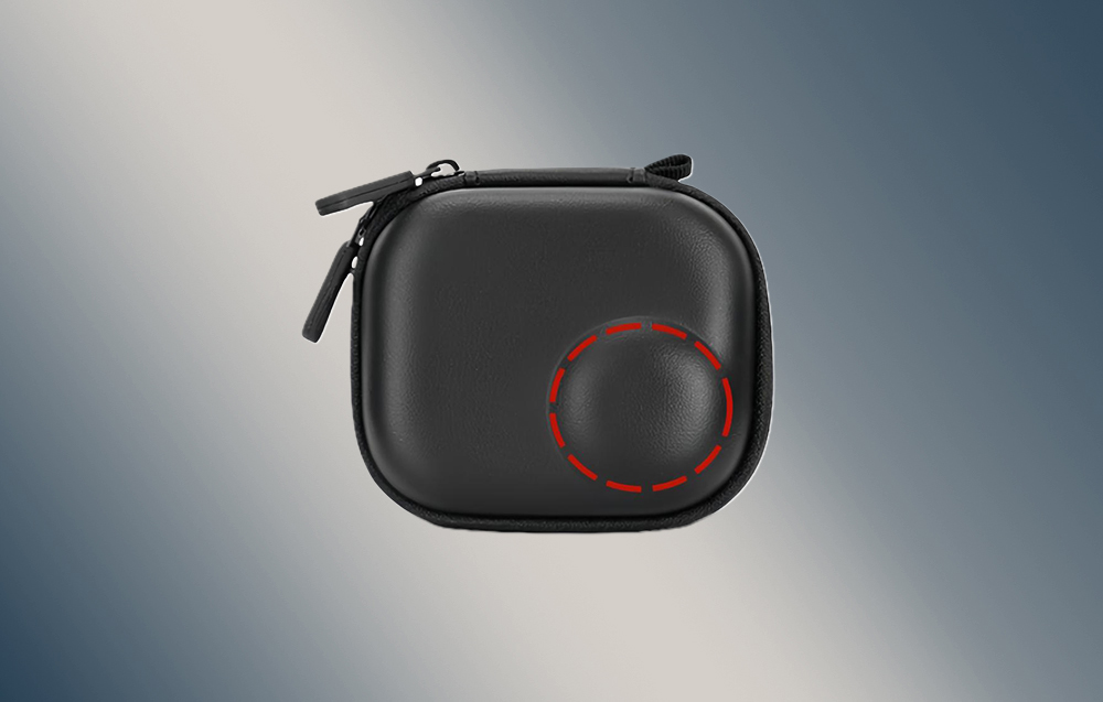 PULUZ Mini EVA kemény tároló tok a DJI Osmo Nano számára (Fekete) tok-3