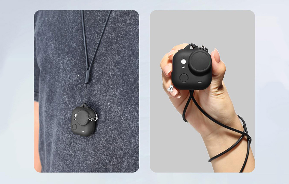 PULUZ szilikon tok és lencsevédő az Insta360 GO Ultra-hoz tok-3