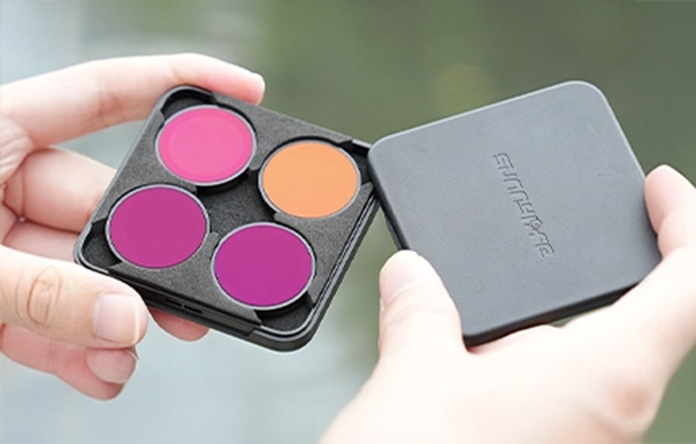 Lencseszűrő készlet – Sunnylife 4db ND8/PL + ND16/PL + ND32/PL + ND64/PL Osmo Nano készülékhez-1