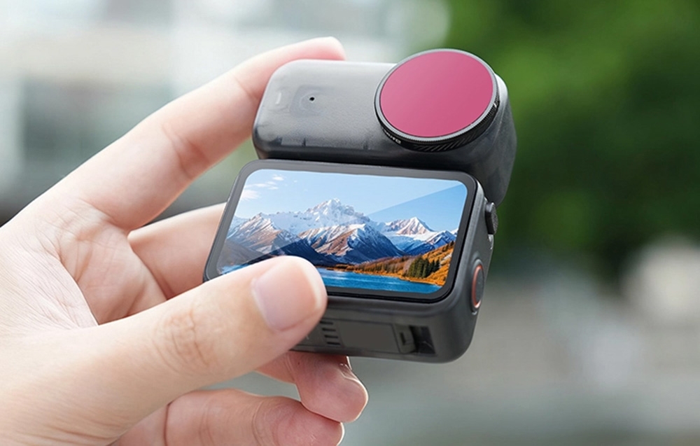 Lencseszűrő készlet – Sunnylife 4db ND8/PL + ND16/PL + ND32/PL + ND64/PL Osmo Nano készülékhez-2