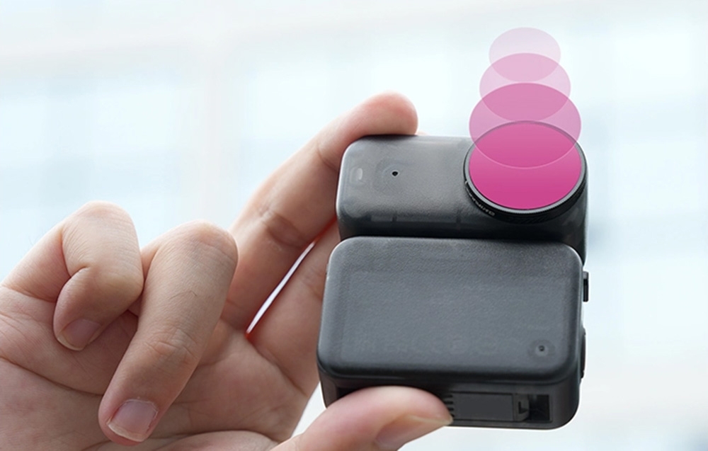 Objektívsapka szűrőkészlet – Sunnylife 4 darabos MCUV + CPL + ND32 + ND64 az Osmo Nano készülékhez-4