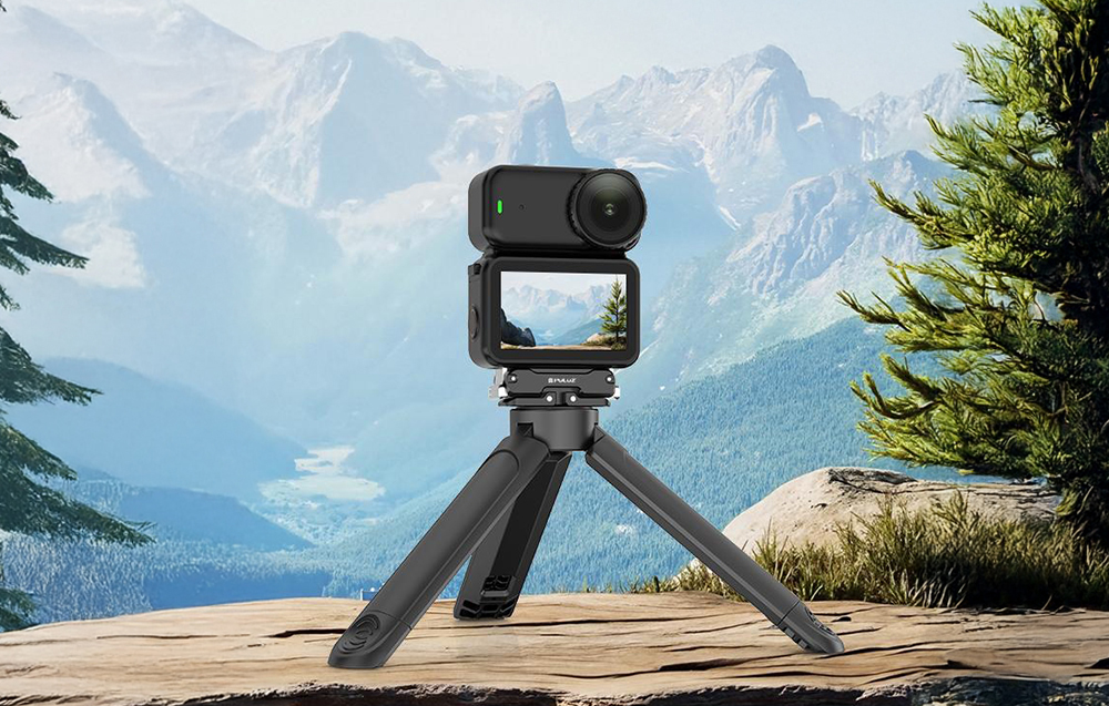 PULUZ Mágneses Fém Tartó a DJI Osmo Nano-hoz (Fekete)-6