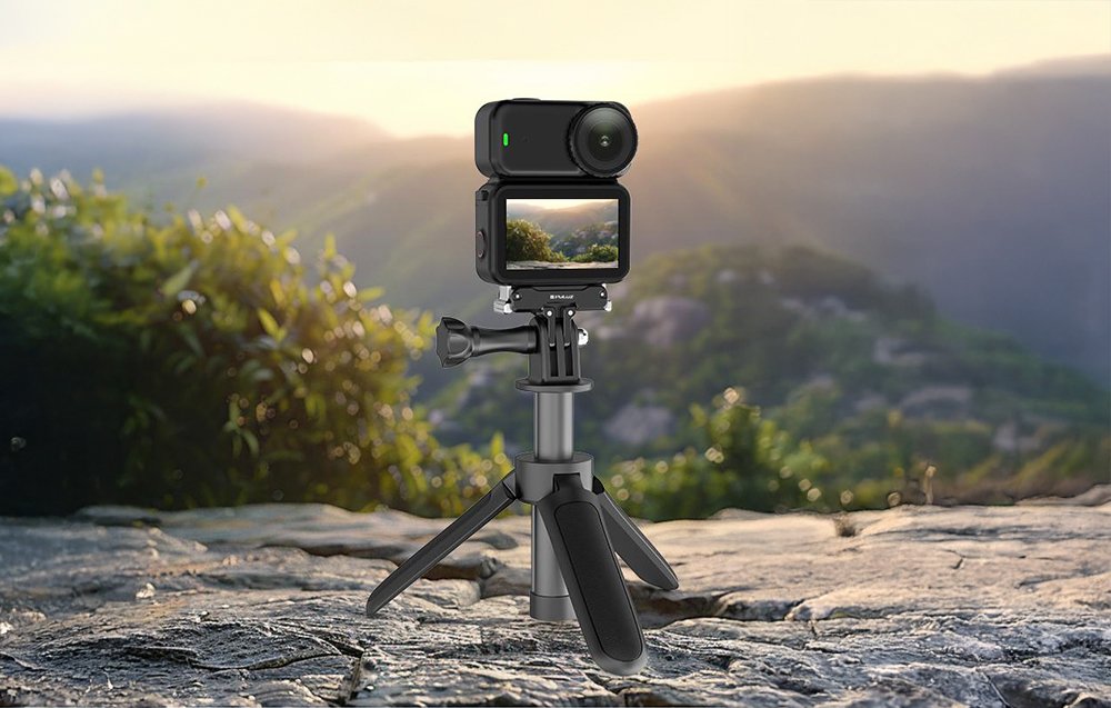 PULUZ Mágneses Fém Tartó a DJI Osmo Nano-hoz (Fekete)-7