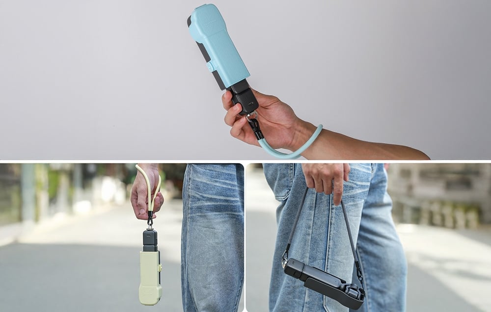 Multi-Use Nyakpánt Sunnylife GS022 Pocket 3-hoz (sárga)-3