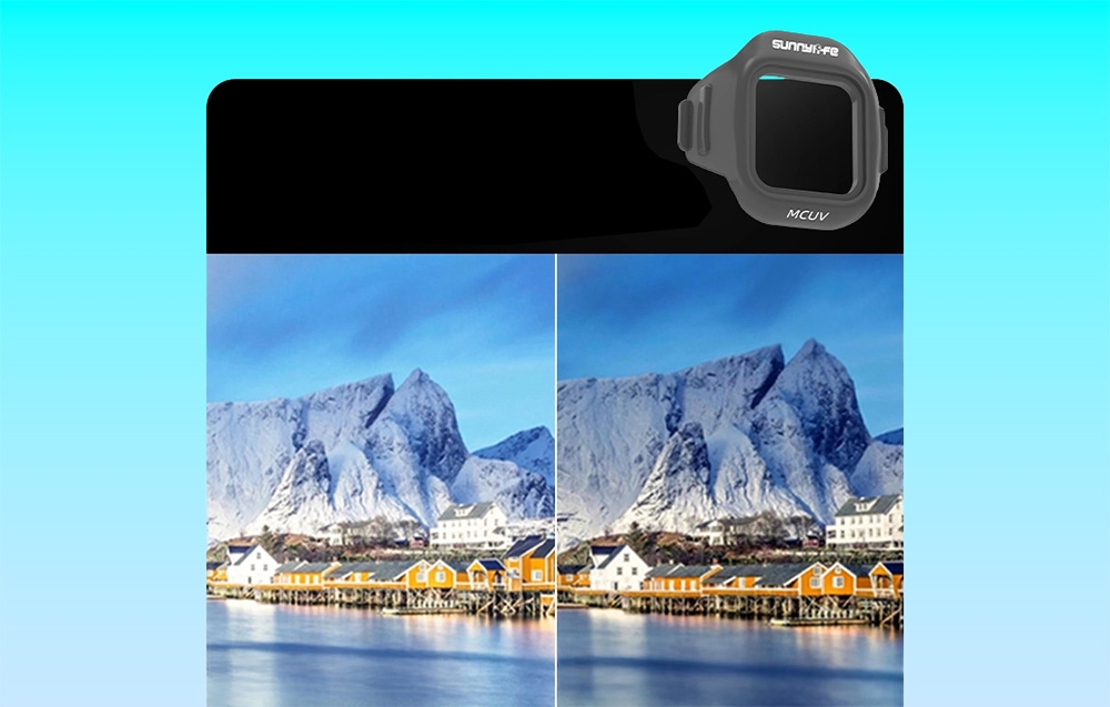 Sunnylife 6 darabos MCUV + CPL + ND8 + ND16 + ND32 + ND64 lencseszűrő készlet MINI 5 Pro-hoz-4