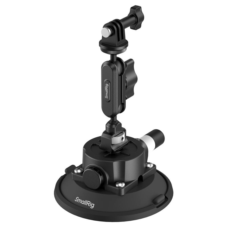 Smallrig 5855 11 cm Suction Cup Mount for Action Cameras-0