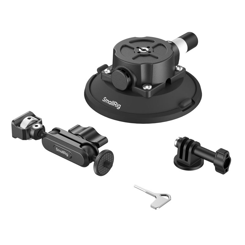 Smallrig 5855 11 cm Suction Cup Mount for Action Cameras-3