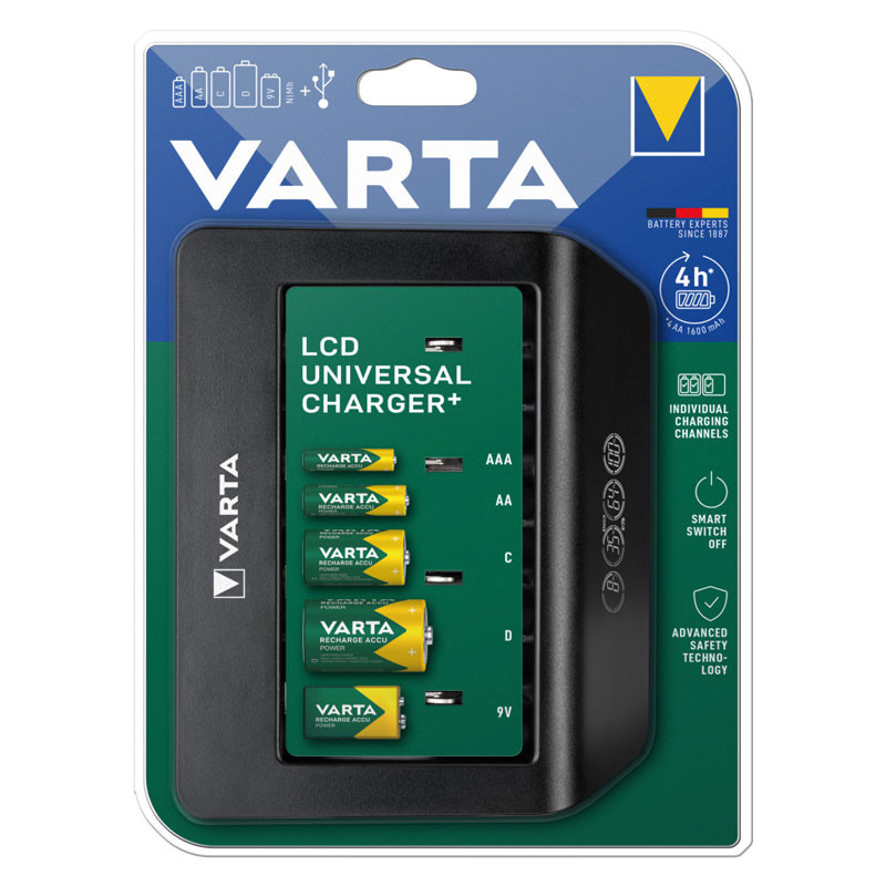 Varta LCD univerzális töltő-0