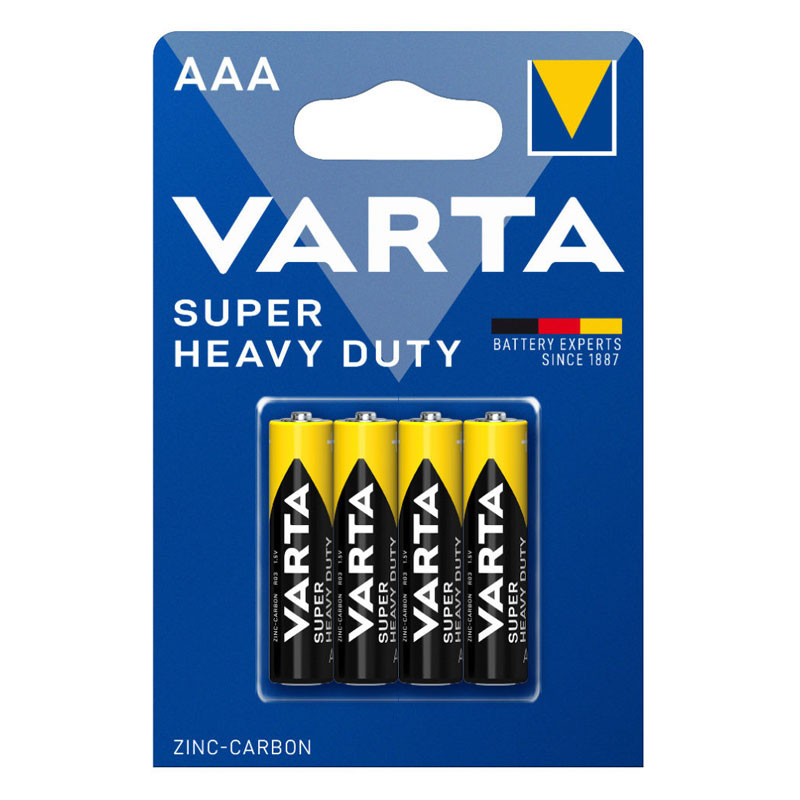 Varta Super Heavy Duty AAA / R3 - BL4 elem-0