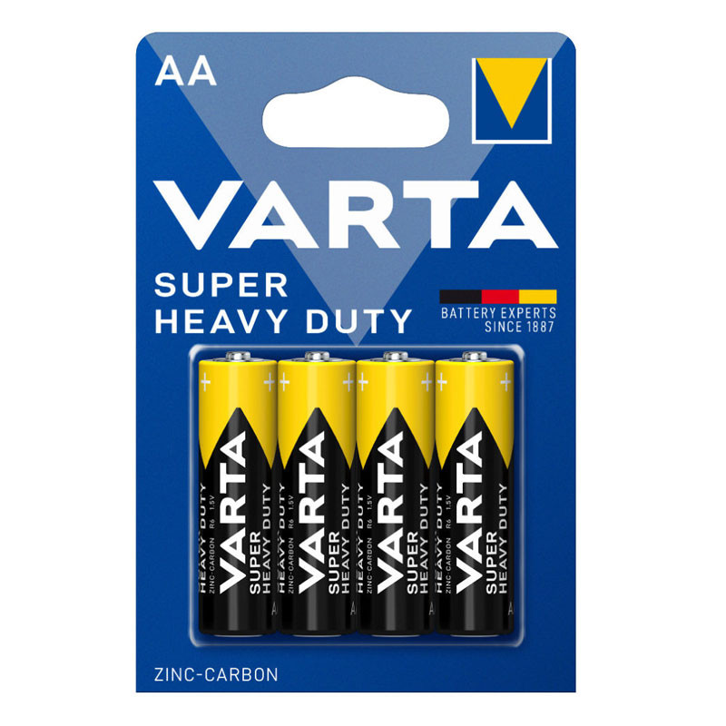 Varta Super Heavy Duty AA / R6 - BL4 elem-0