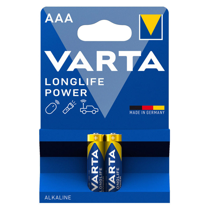 Varta Longlife Power AAA / LR03 elem - BL2-0