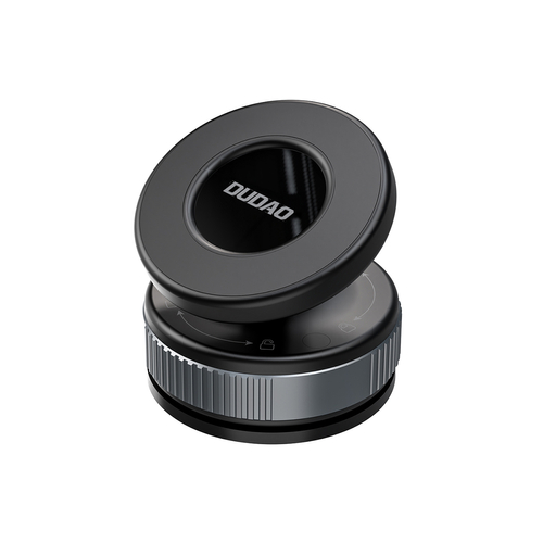 Dudao F24 MagSafe Kompatibilis Autós Tartó Szélvédőre vagy Műszerfalra Tapadókoronggal - Fekete-0