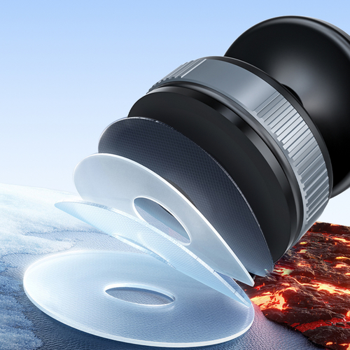 Dudao F24 MagSafe Kompatibilis Autós Tartó Szélvédőre vagy Műszerfalra Tapadókoronggal - Fekete-5