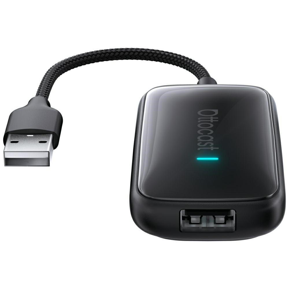 Ottocast Play2Video CA515-T vezeték nélküli CarPlay és Android Auto adapter streaming támogatással-0