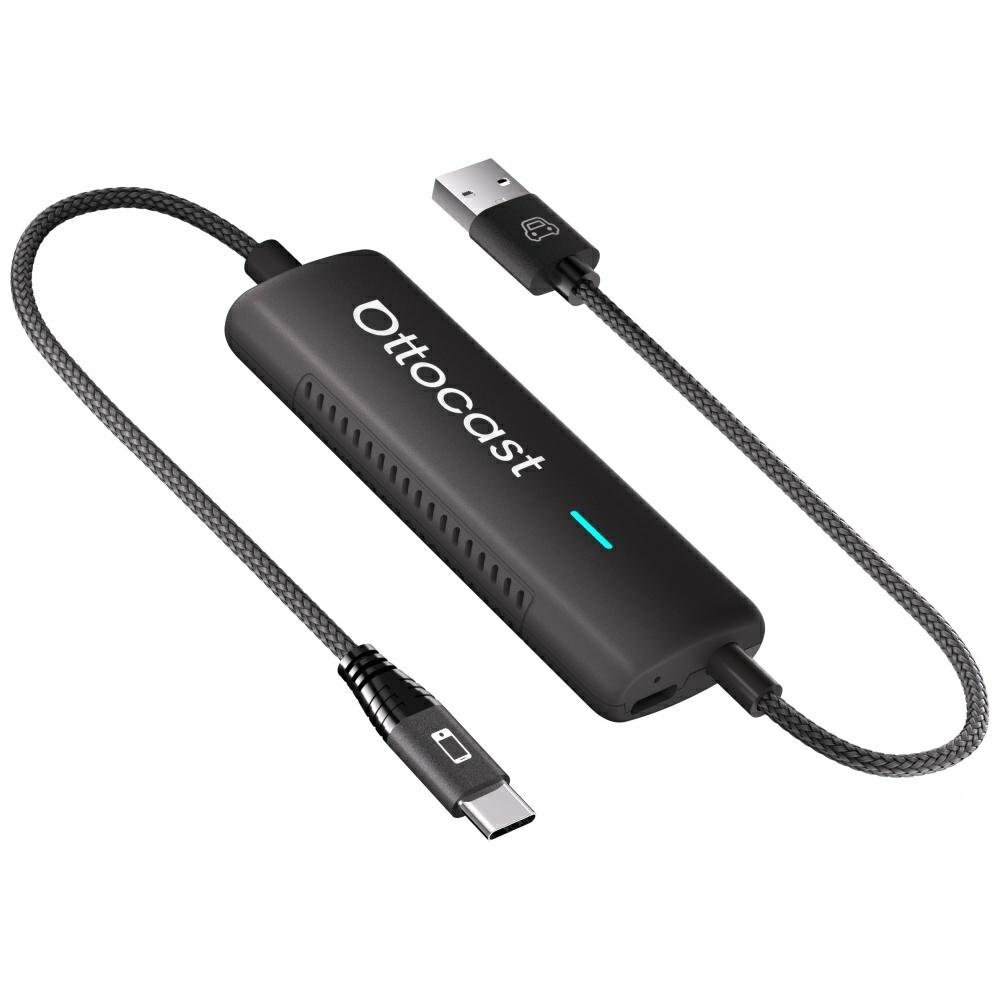Ottocast CA450-T vezeték nélküli CarPlay adapter teljes képernyővezérléssel-2