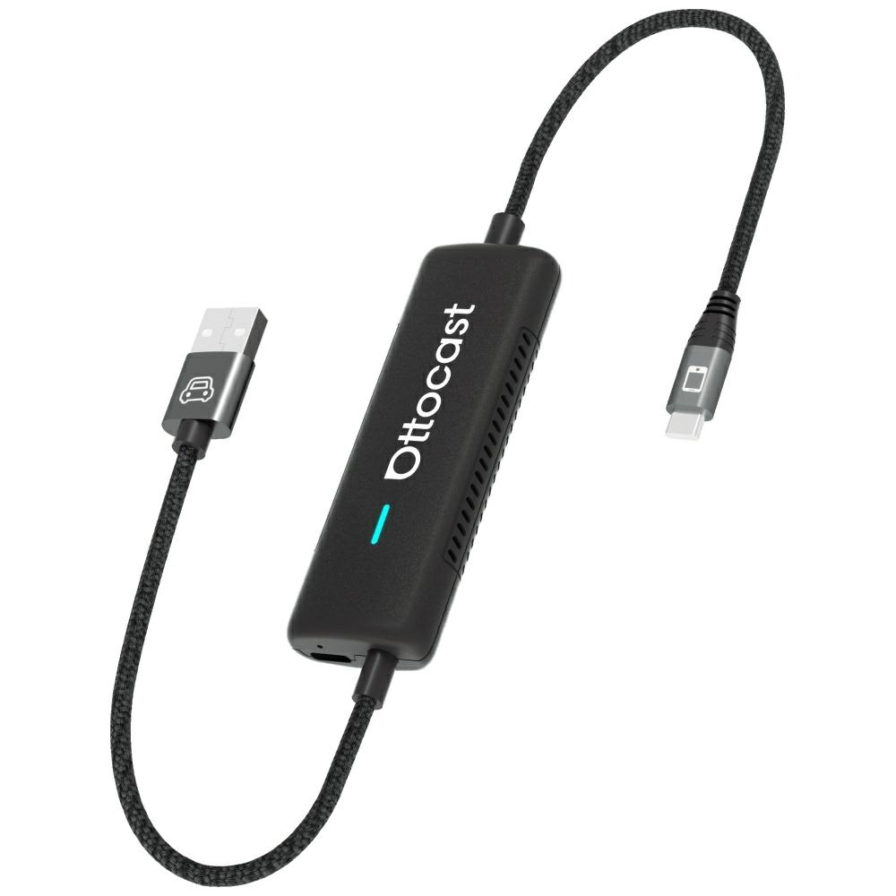 Ottocast CA450-T vezeték nélküli CarPlay adapter teljes képernyővezérléssel-6