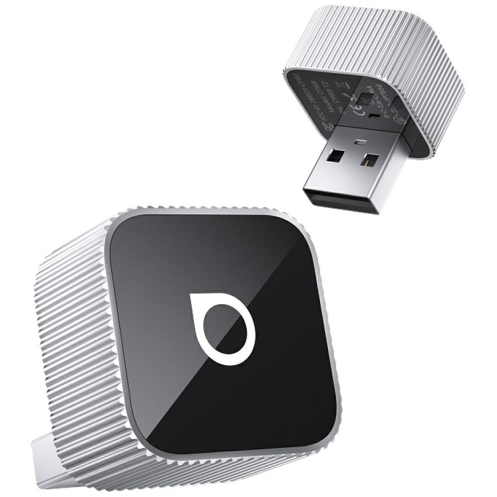 Ottocast CA88-T2 Mini Cube Bluetooth autós adó ezüst-7