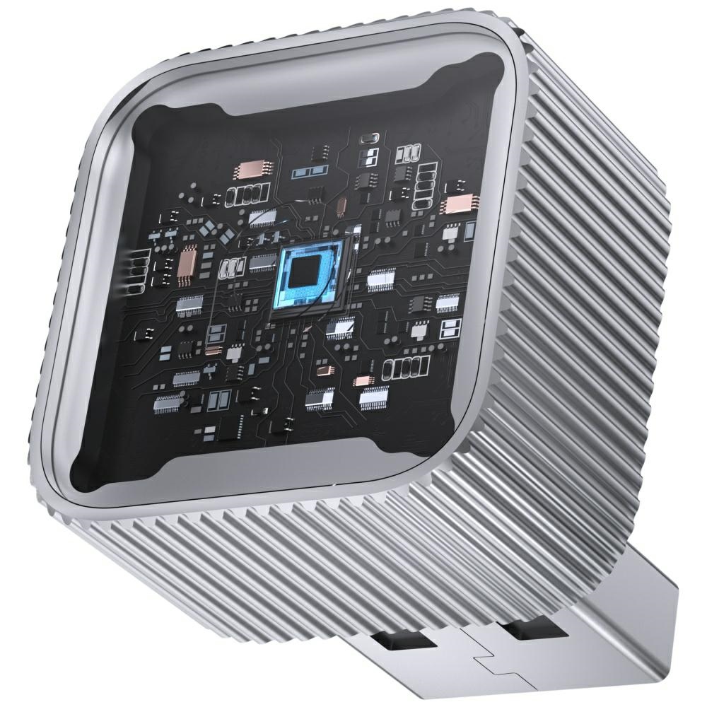 Ottocast CA88-T2 Mini Cube Bluetooth autós adó ezüst-6