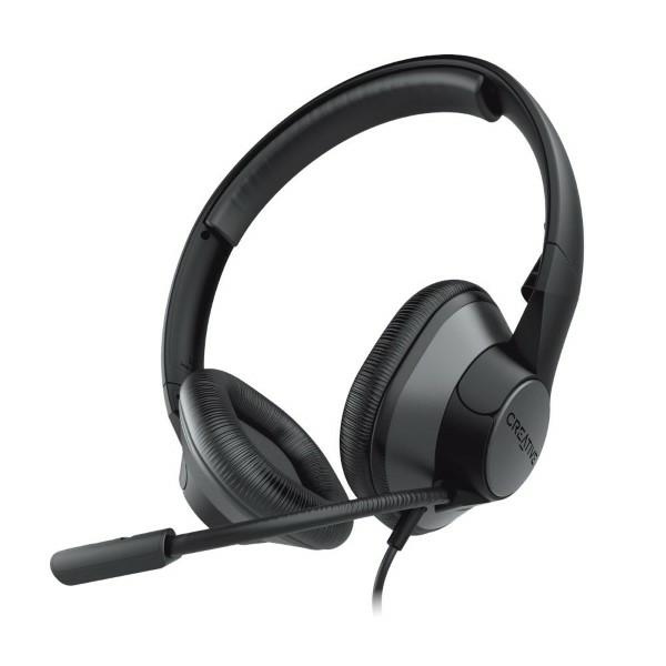 HS-720 V2 Creative Vezetékes Fejhallgató Mikrofonnal Fekete USB-0