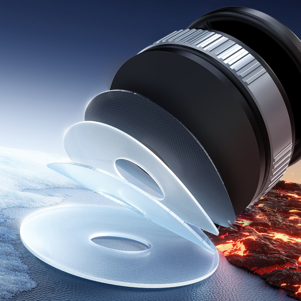 Dudao F24PRO MagSafe Kompatibilis Autós Telefon Tartó Műszerfalra vagy Szélvédőre - Fekete-5