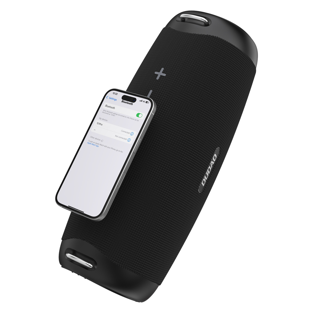  Dudao Y21 Pro Fekete Vezeték nélküli Hangszóró RGB Háttérvilágítással Bluetooth 5.3 - 80 W-12
