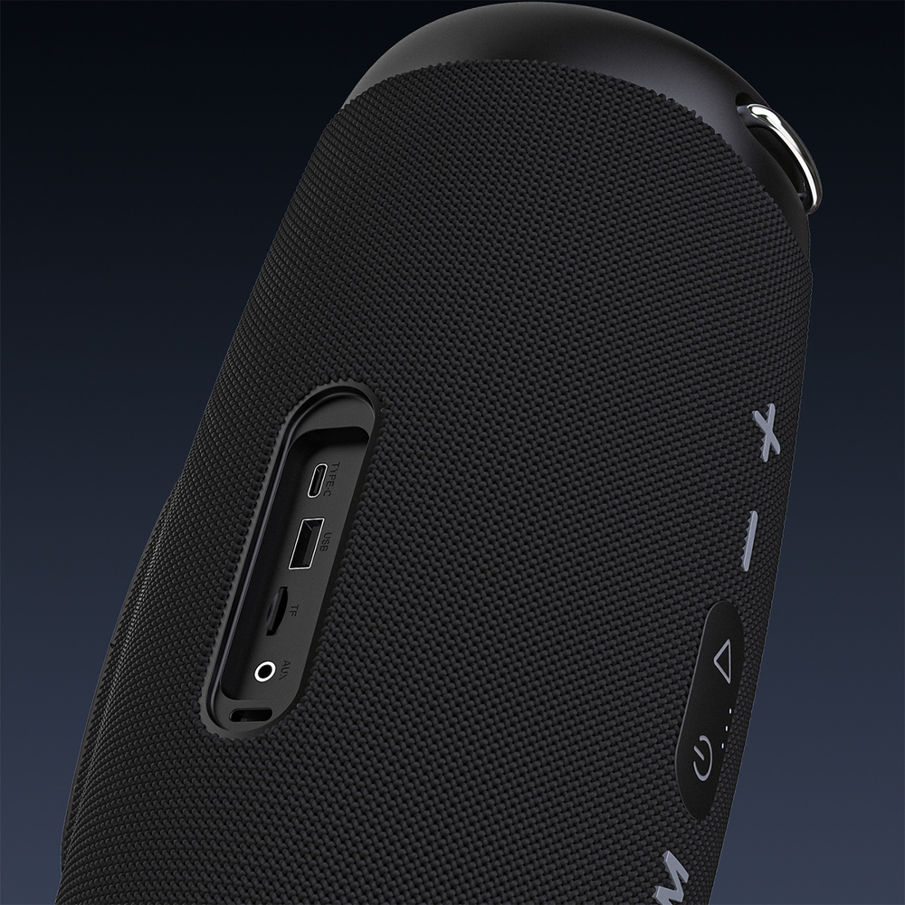  Dudao Y21 Pro Fekete Vezeték nélküli Hangszóró RGB Háttérvilágítással Bluetooth 5.3 - 80 W-1