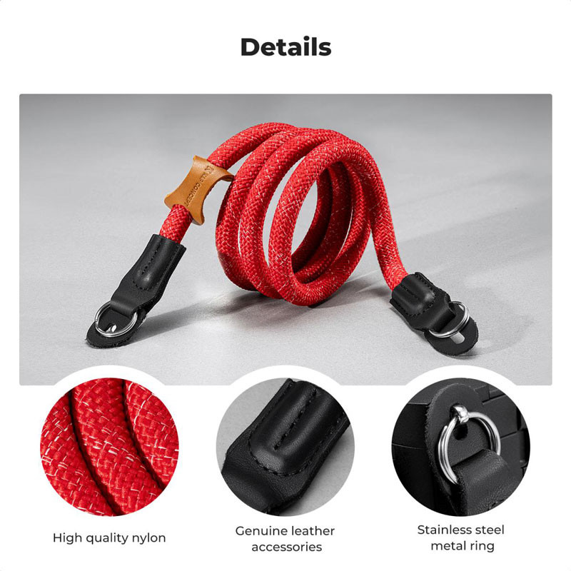 K&F Concept Urban Wander 05 nyakpánt (piros)-2