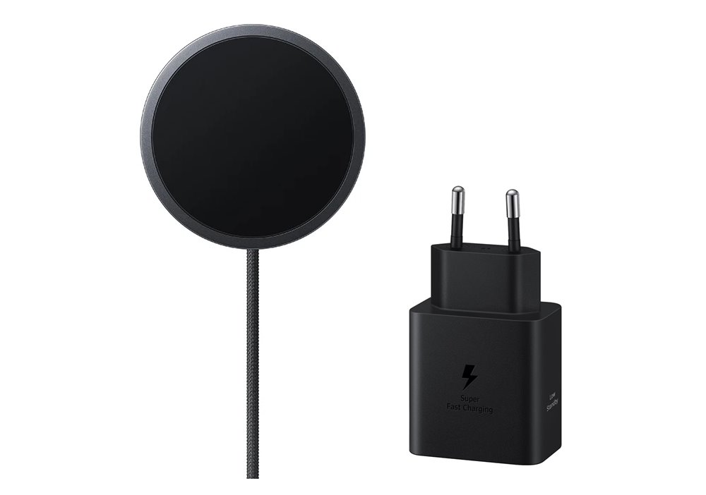 EP-P2900TBE Samsung Magnet Vezeték nélküli Töltő 25W Sötétszürke + Adapter 25W-0