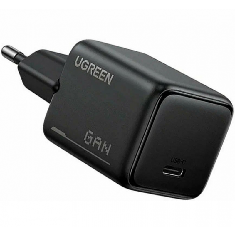 Hálózati töltő UGREEN X517, 25W, 3A, 1 x USB-C, Fekete-0