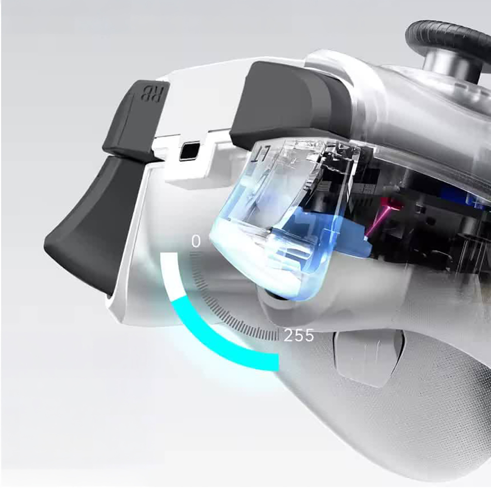 Machenike G5Pro Max Vezeték nélküli Játékvezérlő - Fehér-2