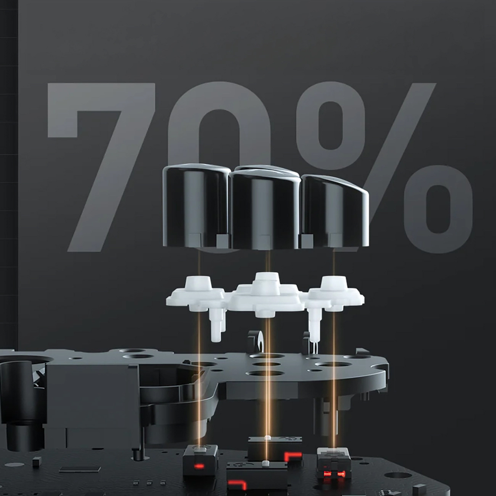 Machenike G5Pro Premium Edition Vezeték nélküli Játékvezérlő Töltőállomással - Fekete és Arany-3