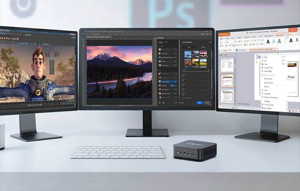 Minix Mini PC NR660 Ryzen 5 6600H 16+512-4