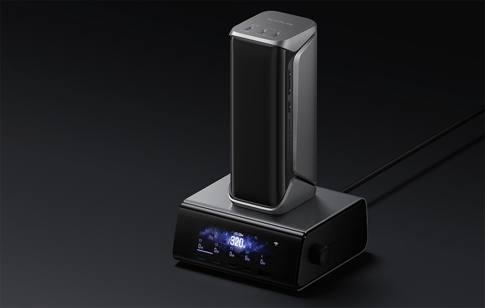 Ezüst EcoFlow RAPID Pro X 27650 300W Powerbank-5