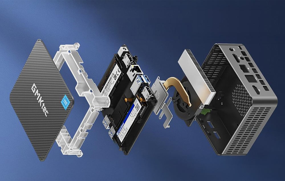 GMKtec G3 PLUS - Intel N150 MINI-PC 16/512 Fekete-1