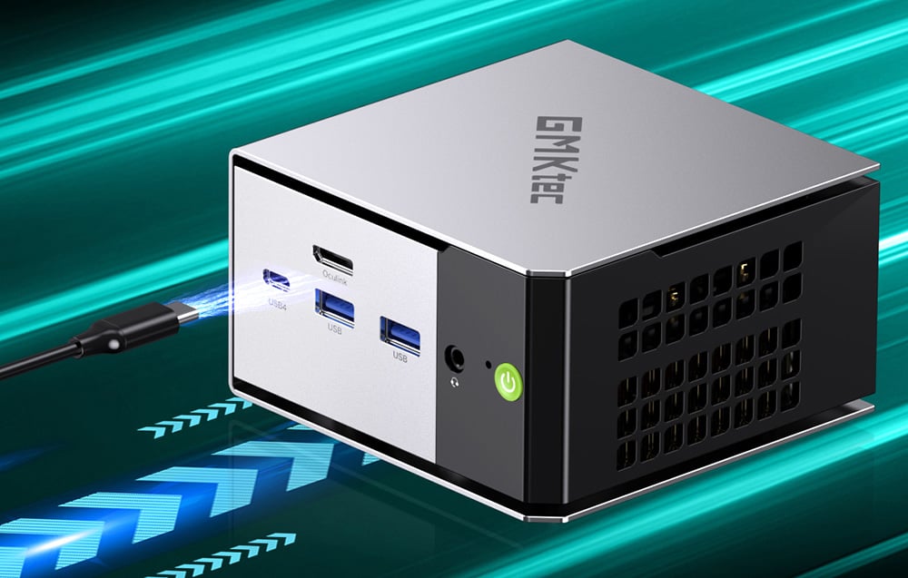 M8 Ryzen 5 PRO 6650H MINI-PC 16GB RAM + 512GB SSD-3