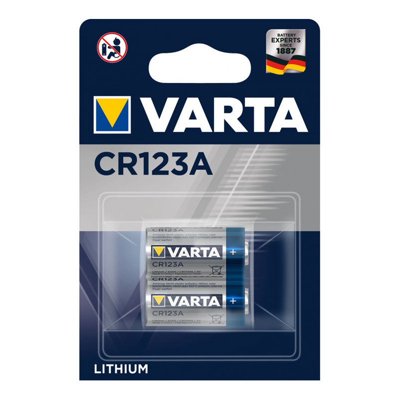 Varta CR 123 A - BL2 elem-0