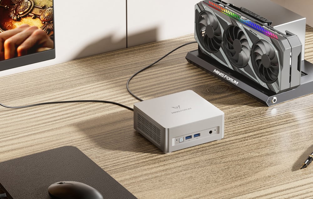 MINIS FORUM UM870 Plus Ryzen 7 8745H 16GB + 512GB mini PC-4