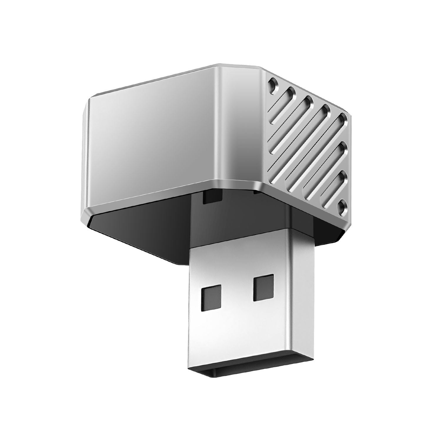 Ezüst OTTOCAST Mini Cube T3 vezeték nélküli autós adapter-1