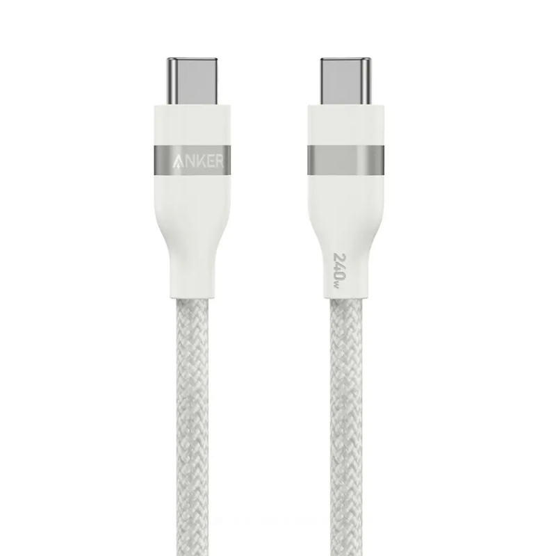 USB-C to USB-C kábel Anker, 240W, 0.9m, fehér A82E2H21-0